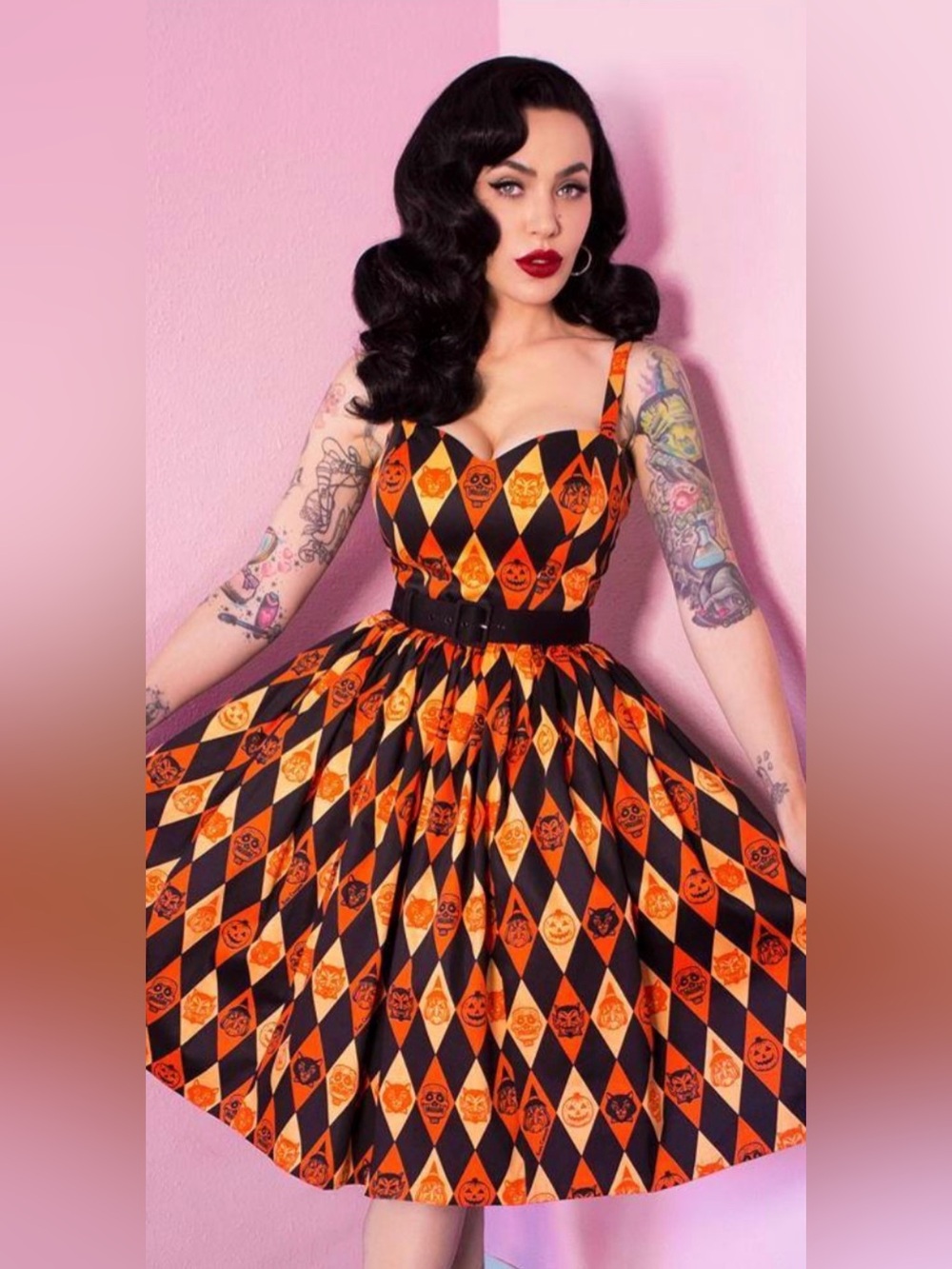 Ben Cooper Trick ‘r Treat Sweetheart Swing Dress - Picture 15 of 16